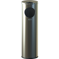 Kosz na �mieci ALDA CIGARETTE PILAR, 15l, stal nierdzewna, satyna