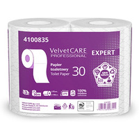 Papier toaletowy celulozowy VELVET Expert, 3-warstwowy, 270 listków, 4szt., biay