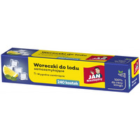 Woreczki do lodu JAN NIEZB�DNY, pude�ko 240 szt