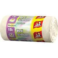 Worki �azienkowe JAN NIEZB�DNY, 15l, 26szt