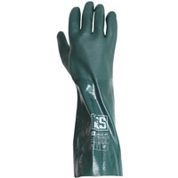 R�kawice chemiczne RS Duplo, 45 cm, rozm. 10, zielone