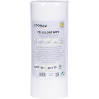 cierka DONAU HOME, z celuloz 50%, rolka, soft, 25x39cm, 50 listków, biaa