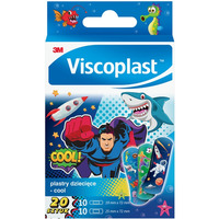 Plastry dziecice VISCOPLAST Cool, 2 rozmiary, 20 szt., pudeko