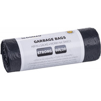 Worki na �mieci DONAU HOME, mocne (LDPE), 60l, 20 szt., czarne