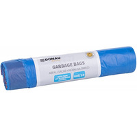 Worki na �mieci DONAU HOME, z ta�m� (LDHD), 60l, 10 szt., niebieskie