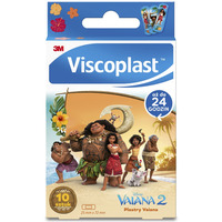 Plastry dzieci�ce VISCOPLAST-3M, Vaiana, 72x25 mm, 10 szt., pude�ko