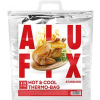 Torba termiczna ALUFIX, z uchwytem, PET, 47x47cm