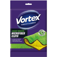 �ciereczka z mikrofibry VORTEX Shaggy Monter, zielono-�&oacute;�ta