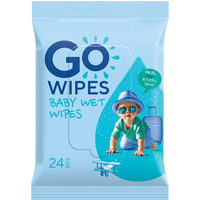 Chusteczki nawil�ane dla dzieci GOWIPES, do sk&oacute;ry wra�liwej i atopowej, 24 szt