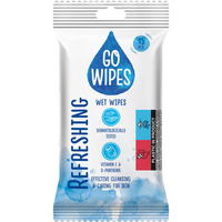 Chusteczki nawil�ane GOWIPES, uniwersalne, 15 szt