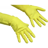 R�kawice lateksowe VILEDA PROFESSIONAL Contract, rozmiar XL, �&oacute;�te