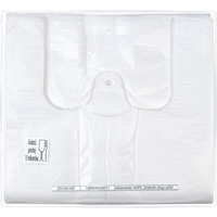 Reklam&oacute;wka SARANTIS, HDPE, podstawowa, 25/6/45 cm, 8 mikr., 200 szt., bia�a