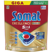 Kapsu�ki do zmywarki SOMAT Excellence Premium 5w1, 54 szt