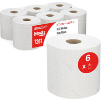 R�cznik papierowy WYPALL L20 General Clean, centralne odwijanie, 2-warstwowy, 6 rolek x 550 listk&oacute;w, bia�y