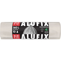 Worki na �mieci ALUFIX Professional, LDPE, 90x110cm, 24 &mu;m, 160l, 10 szt., transparentne