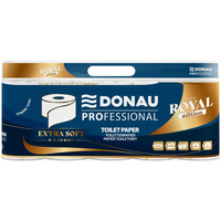 Papier toaletowy celulozowy DONAU PROFESSIONAL, 3-warstwowy, 200 listk&oacute;w, 10szt., bia�y
