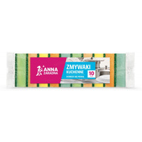 Zmywaki kuchenne ANNA ZARADNA, 10 szt., mix kolor&oacute;w