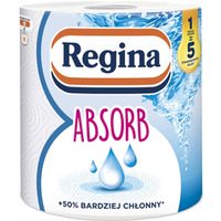 R�cznik papierowy REGINA Absorb, 3-warstwowy, 50, 6m, 220 listk&oacute;w, 1 rolka, bia�y