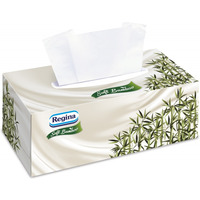 Chusteczki kosmetyczne REGINA Soft Bamboo, 4-warstwowe, 96 szt., bia�e